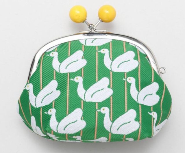 人気予約商品】日本製 昭和レトロがま口ポーチSALE (2種3色) 7JMP4110