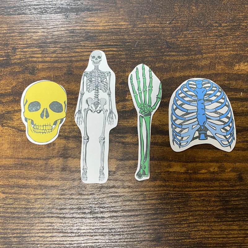 Bones sticker set - สติกเกอร์ - กระดาษ 