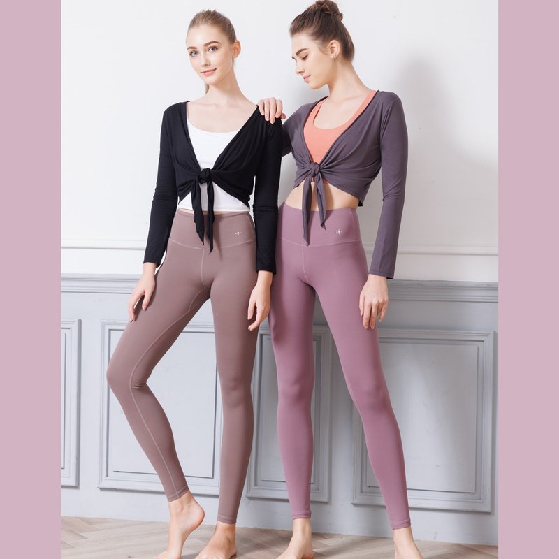 【Loopa】Daily Yoga Leggings - Women's Leggings & Tights - Polyester Black