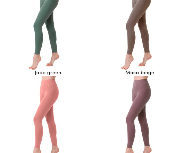 Jade Three-Quarter Legging Yoga Pants - L