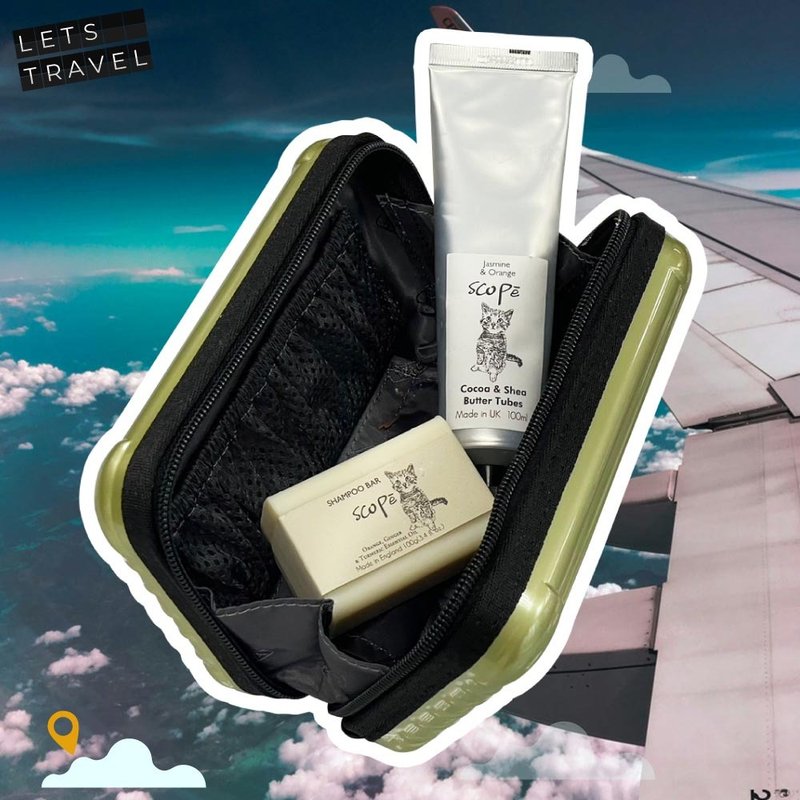 ターメリックオレンジパーフェクト2便トラベルセット【SCOPē】9/30限定 往復 - シャンプー - コンセントレート・抽出物 