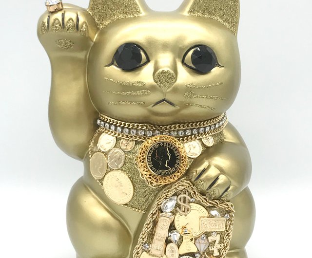 プラクルアン ミリオネアキャット かわいい招きネコ お金 金運 レア 御守り プラクルアン ミリオネアキャット かわいい招きネコ お金 金運
