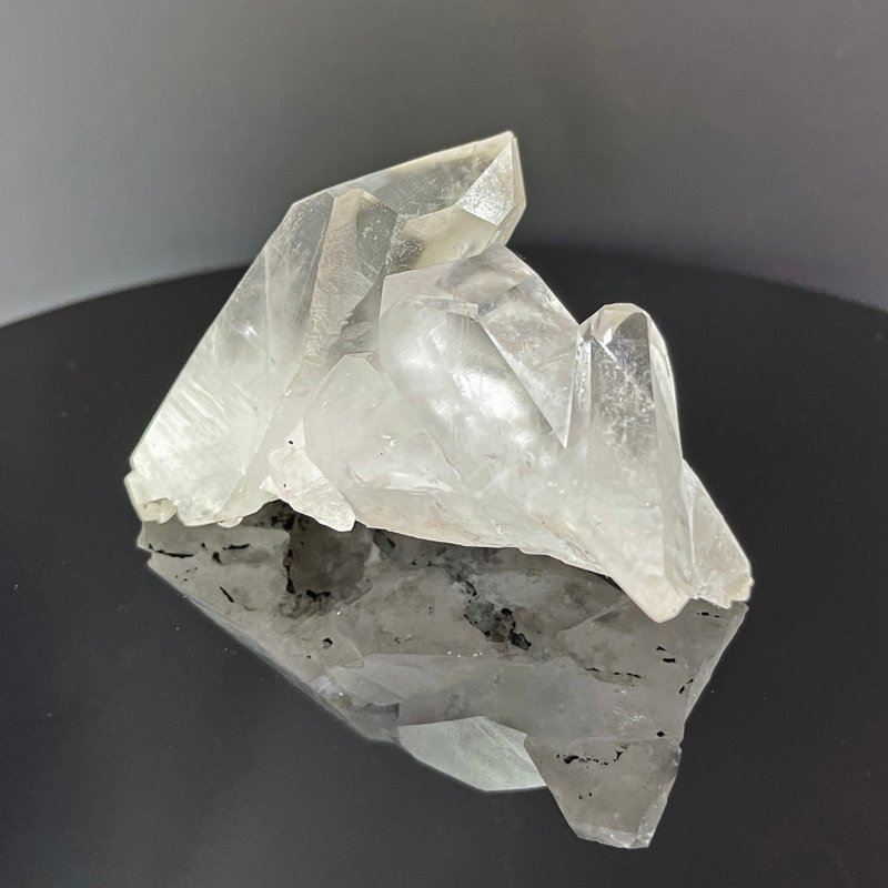 NO.110稀有大師水晶Master Crystals白水晶簇 道水晶 艾希斯女神 - 擺飾/家飾品 - 水晶 透明