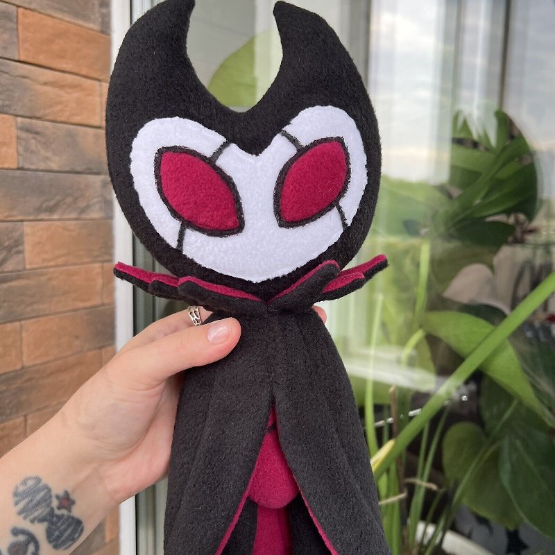 Hollow knight Plush Troupe Master Grimm Plushie Soft Toy Doll Handmade Figure - Stuffed Dolls & Figurines - Other Metals Multicolor