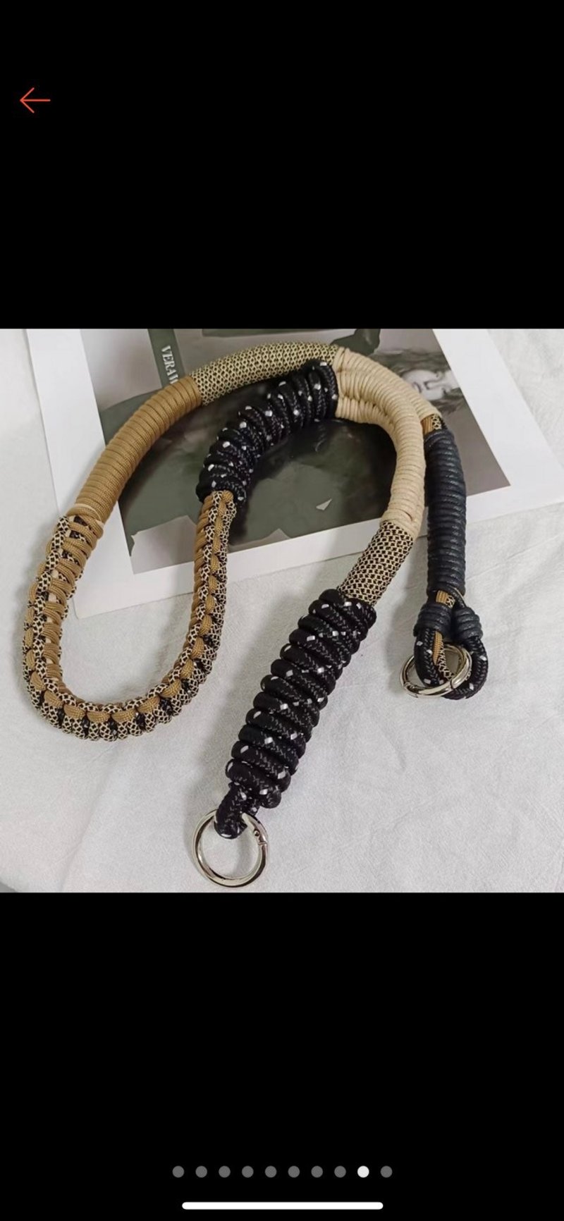 Faith Handmade | 客訂120cm粗傘繩背帶 - 手機掛繩/背帶 - 其他人造纖維 