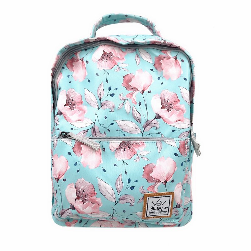 *Evening Primrose。 Flowers in Maze 。 Mini Backpack** - Backpacks - Waterproof Material 