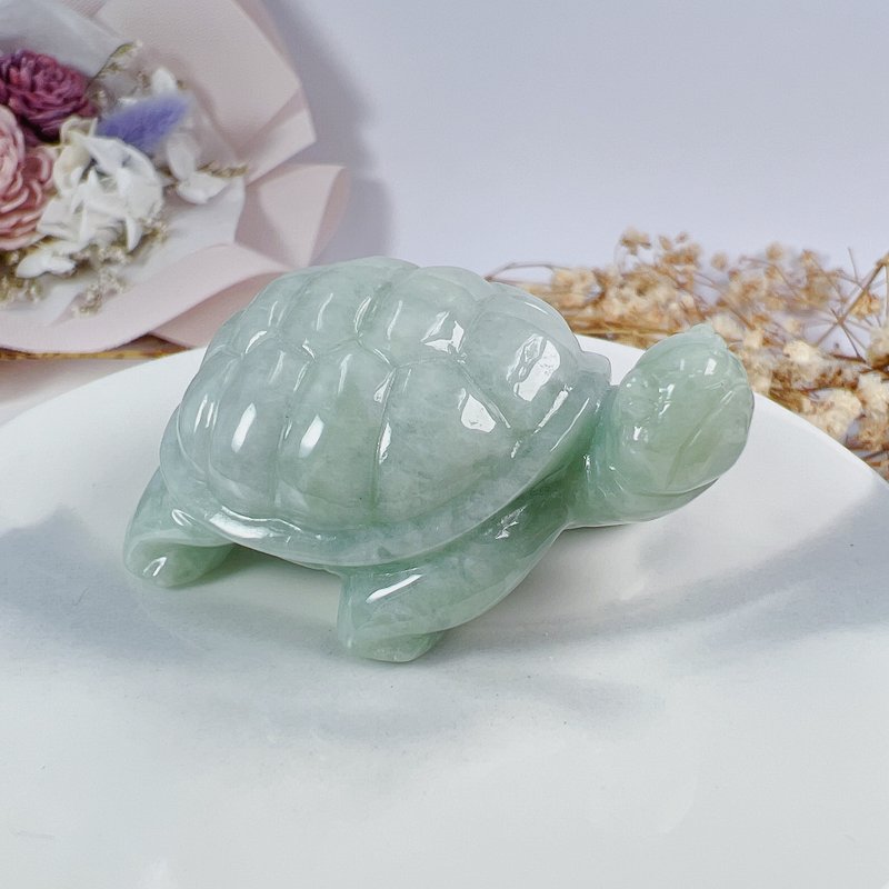 Jade Turtle | Natural Burmese Grade A Jade | Gift - Other - Jade Green