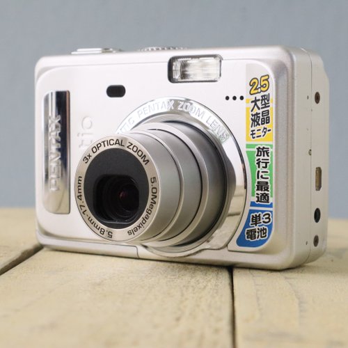 【完動品】PENTAX Optio-S55　デジタルカメラ 　S/N 9217958