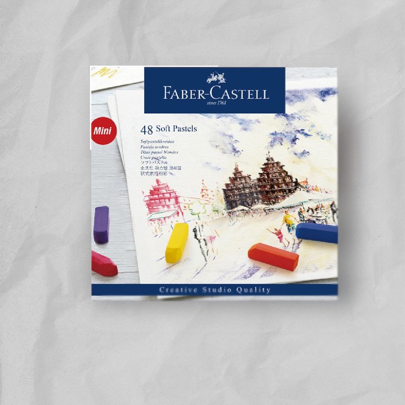 Faber-Castell Creative Workshop Pastel Soft Short Type-48 Colors (Original Genuine) - อื่นๆ - วัสดุอื่นๆ หลากหลายสี