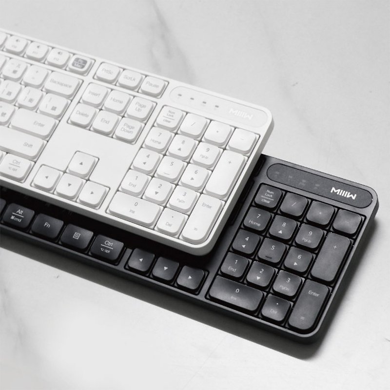[Miwu] Wireless keyboard and mouse set | Dual system one-key switching - Computer Accessories - Other Materials Black