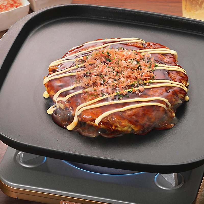 【Iwatani Iwatani】Yakiniku square non-stick grill plate - Camping Gear & Picnic Sets - Other Materials 