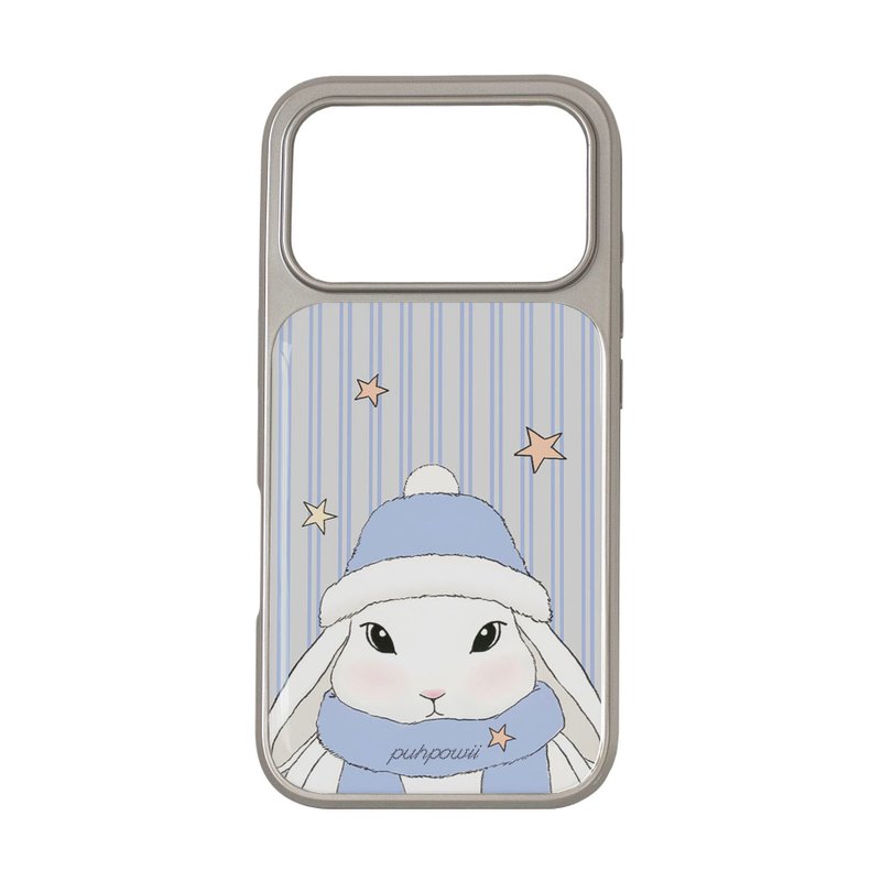 雪人：靠近 (藍色) 銀色 Phone Case - 手機殼/手機套 - 其他材質 藍色