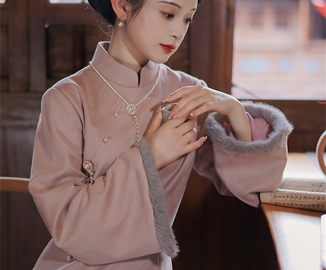 Women's Cheongsam Dress -Short Sleeve Chinese Dress Modern
