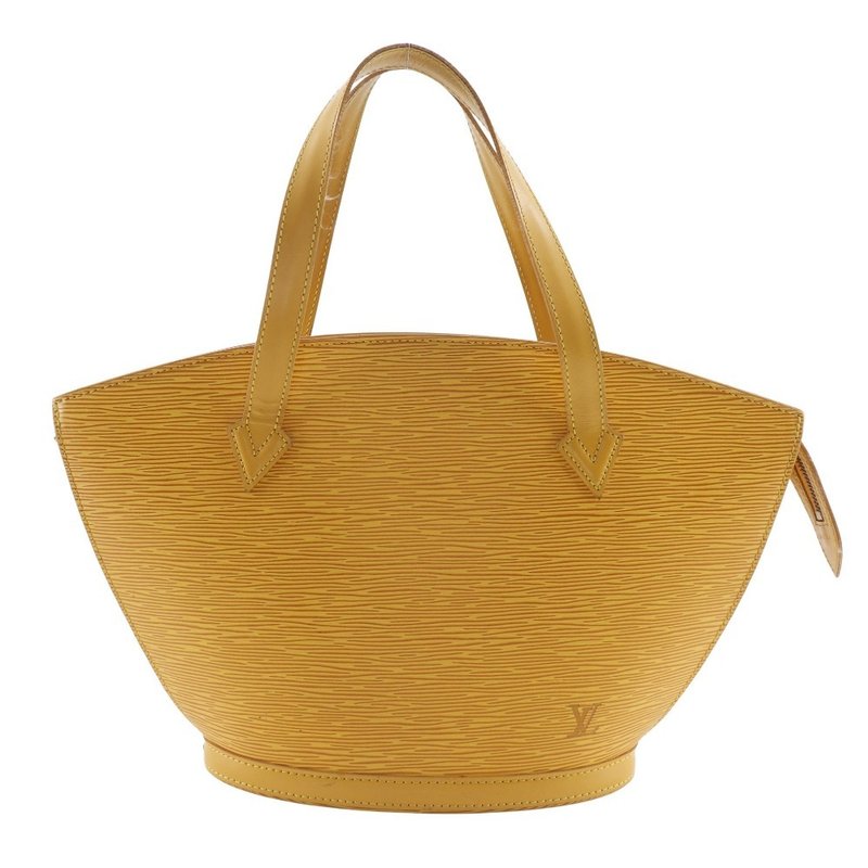 【日本直送】ルイ・ヴィトン LOUIS VUITTON サンジャック ハンドバッグ M52279 エピレザー タッシリイエロー 黄 VI0993 【中古】 - 手提包/手提袋 - 真皮 黃色