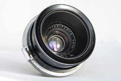 Jupiter-12 2.8/35 black USSR lens rangefinder Kiev LZOS Contax RF 