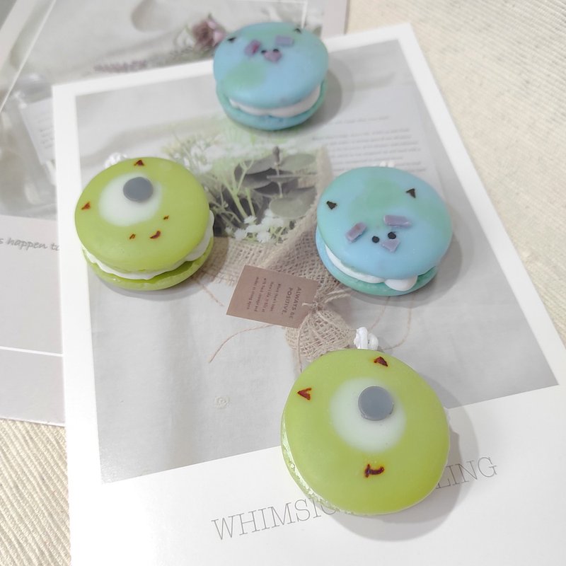 【Gifts】Monster Company-Macaron Scented Candle - Candles & Candle Holders - Wax 