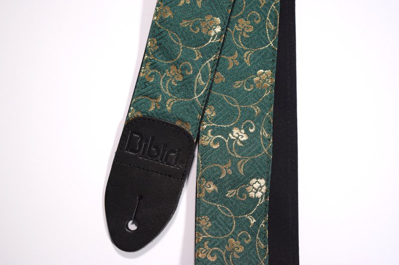 Canvas guitar strap  Kurashiki canvas & Tochigi leather - Other - Cotton & Hemp Khaki