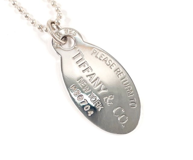 美品　Tiffany & Co. シルバー　ボールネックレス　リターントゥ 美品Tiffany & Co. シルバーボールネックレスリターントゥ