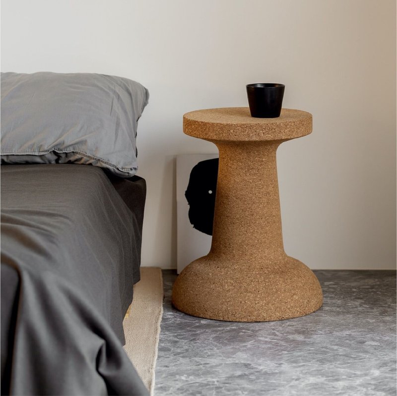 SAMPLE SALE - PUSHPIN Adult | cork stool - side table | natural cork - เฟอร์นิเจอร์อื่น ๆ - ไม้ก๊อก 