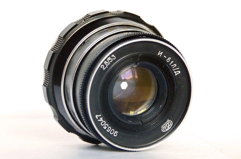 Industar-61 L/D I-61 LD 2.8/55 M39 mount USSR lens for rangefinder FED - กล้อง - วัสดุอื่นๆ สีดำ