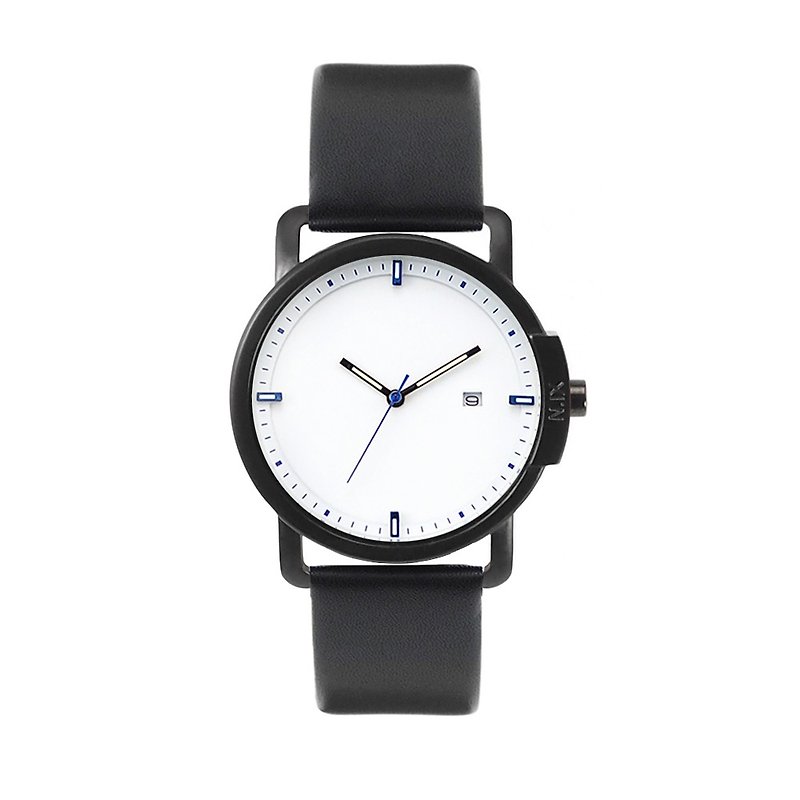 นาฬิกาข้อมือ Minimal Style : Ocean Project - Ocean 05 - (Black) - นาฬิกาผู้หญิง - หนังแท้ สีดำ