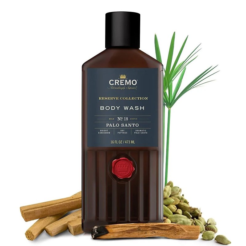 Cremo - Sacred Wood Perfume Shower Gel / Body Oil Control Moisturizing Fragrance Shower Gel Shower Essence - Body Wash - Other Materials 