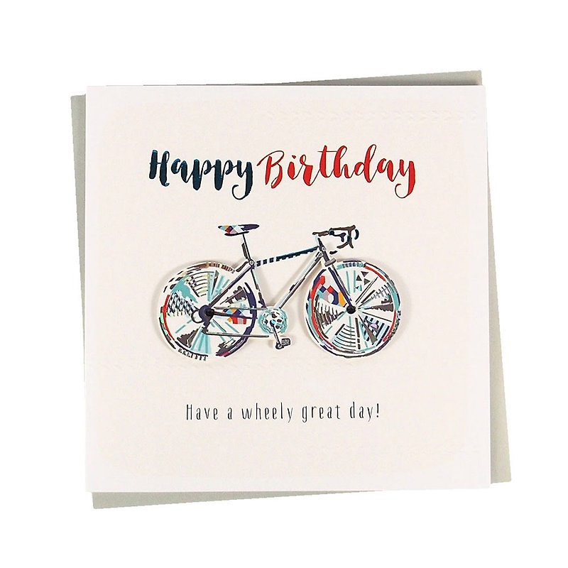 A fun-filled day [Jupiter TP Card - Birthday Blessing] - Cards & Postcards - Paper Multicolor