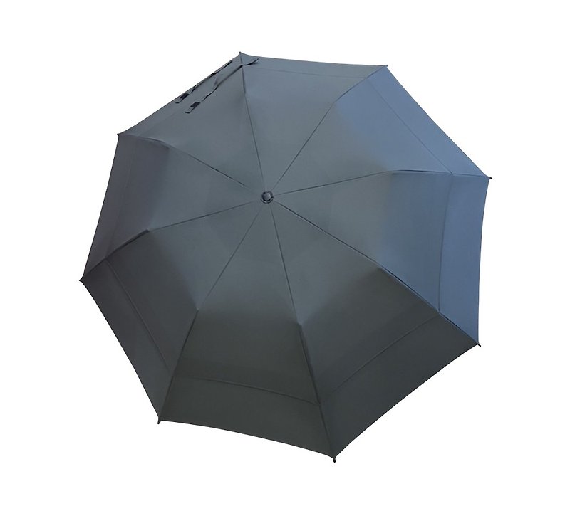 JIAYUN Umbrella - 28-inch wind-resistant folding umbrella - Umbrellas & Rain Gear - Other Materials Gray