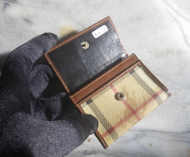 vintage burberry wallet