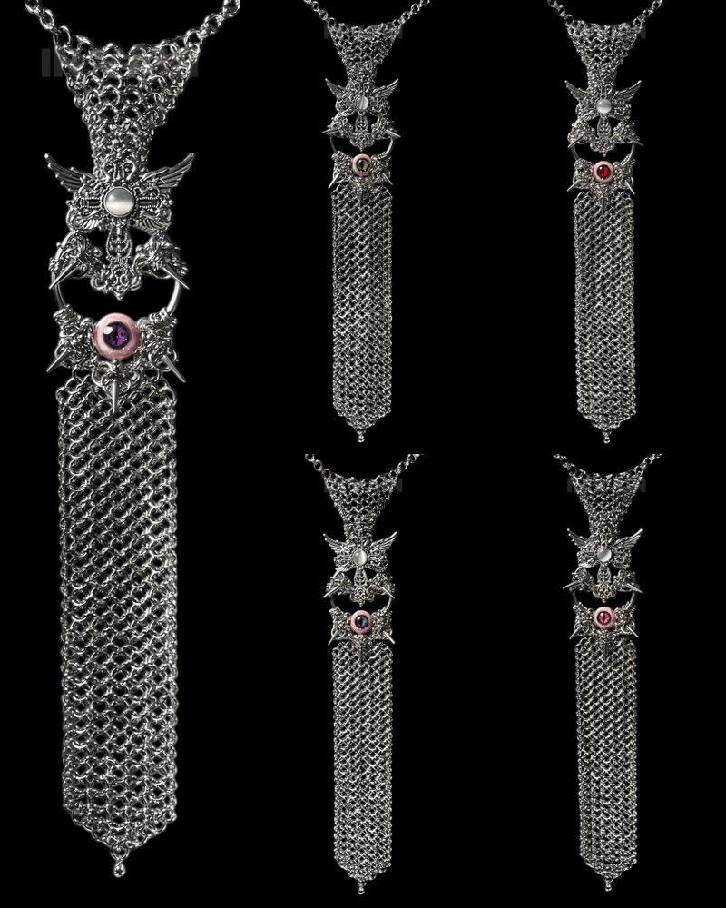 眼球長領帶有兩款 - 領帶/領帶夾 - 其他材質 