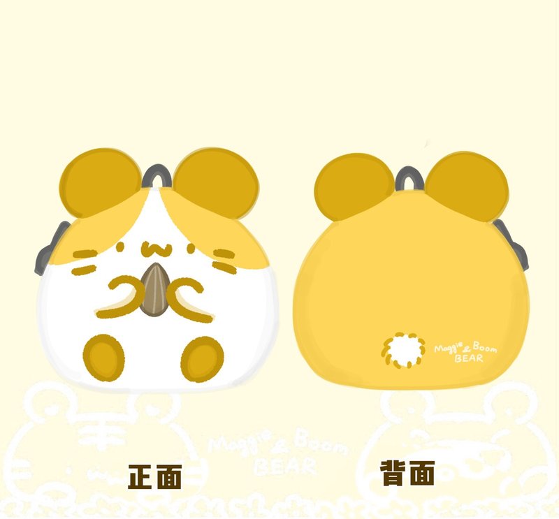 Small bags - Fanji mouse coin, earphone bag - กระเป๋าใส่เหรียญ - ผ้าฝ้าย/ผ้าลินิน หลากหลายสี