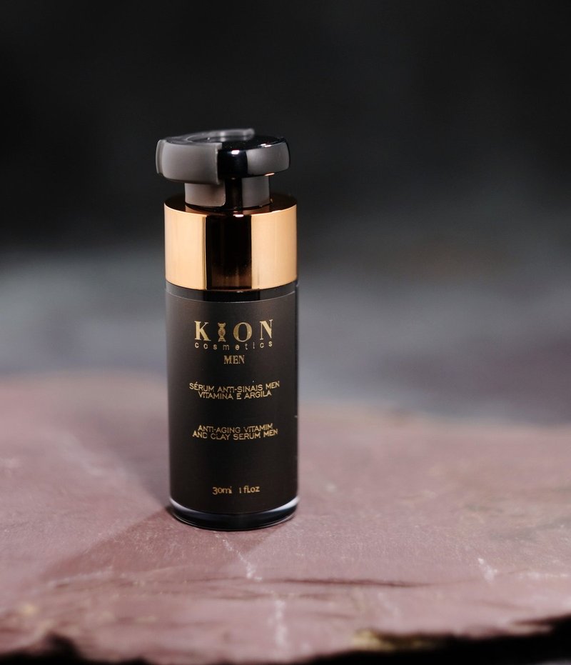 KION Rock Red Clay DNA Repair Essence - Men's Formula - สกินแคร์ผู้ชาย - สารสกัดไม้ก๊อก 