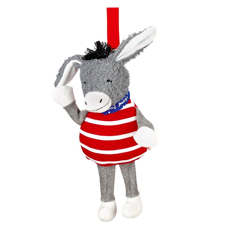 German century brand Käthe Kruse Tomato donkey music bell doll - ของเล่นเด็ก - ผ้าฝ้าย/ผ้าลินิน หลากหลายสี