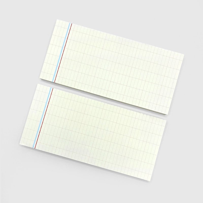 (Long) Dotted line | Memo Pad - กระดาษโน้ต - กระดาษ หลากหลายสี