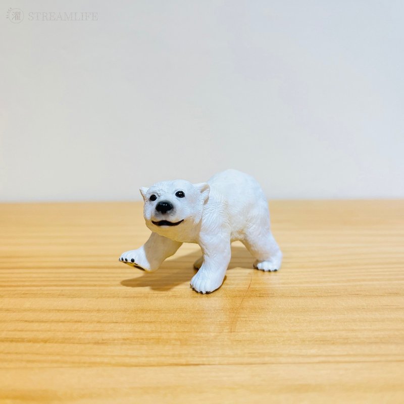 小北極熊公仔 - 擺飾/家飾品 - 樹脂 白色