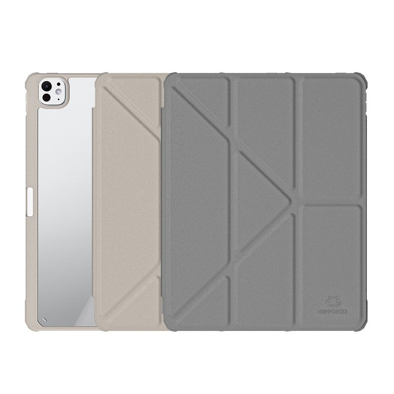 Hipporizz iPad Pro 13(2024) Origo 晶透筆槽防摔殼 - 平板/電腦保護殼/保護貼 - 塑膠 