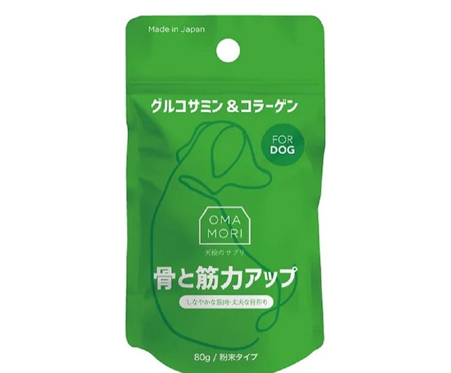 Japan Pet Supplement Omamori Joint Care No Added Supplements FOR DOG 80g