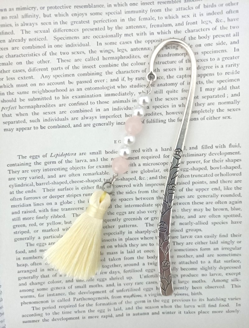 Pearl Tassel Bookmark Decorative Bookmark - Bookmarks - Other Metals 