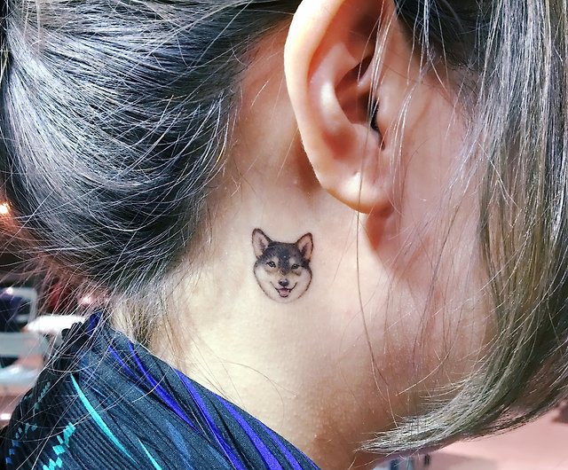 The 14 Funniest Shiba Inu Tattoo Ideas  Dog memorial tattoos Tattoos  Cute tattoos