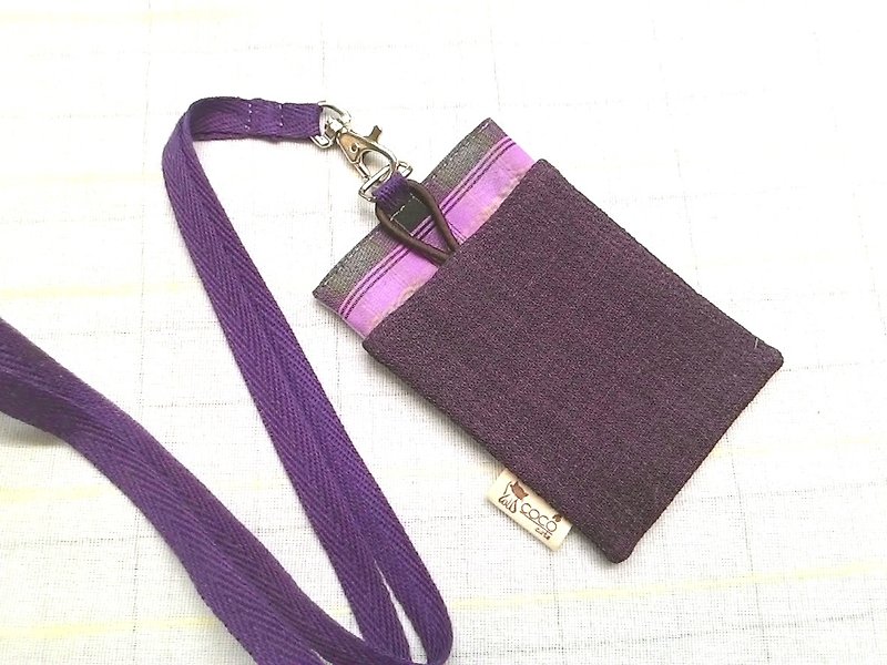 卡套&識別證套(獨一商品)K03-026 - 證件套/識別證套 - 其他材質 紫色