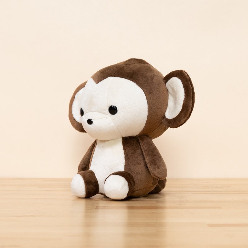 Bellzi | Monki the Monkey - Stuffed Dolls & Figurines - Other Man-Made Fibers Brown