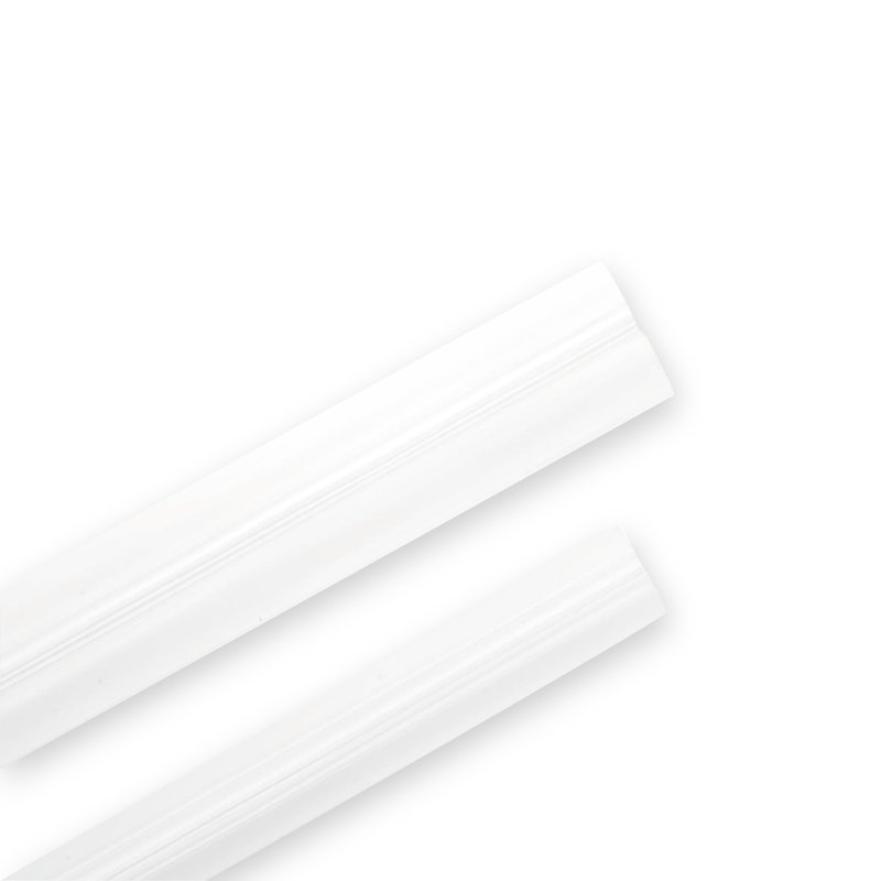 CStraw Set - Transparent - Reusable Straws - Plastic Transparent