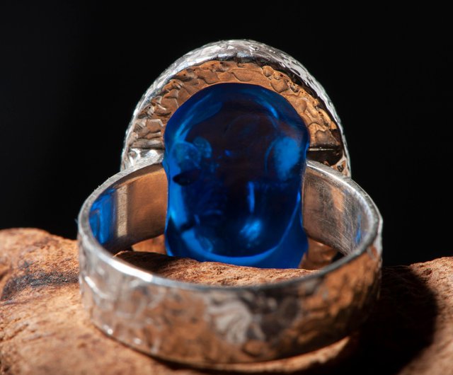 原岡ケンゾ先生ハンドメイド 真珠付き リング