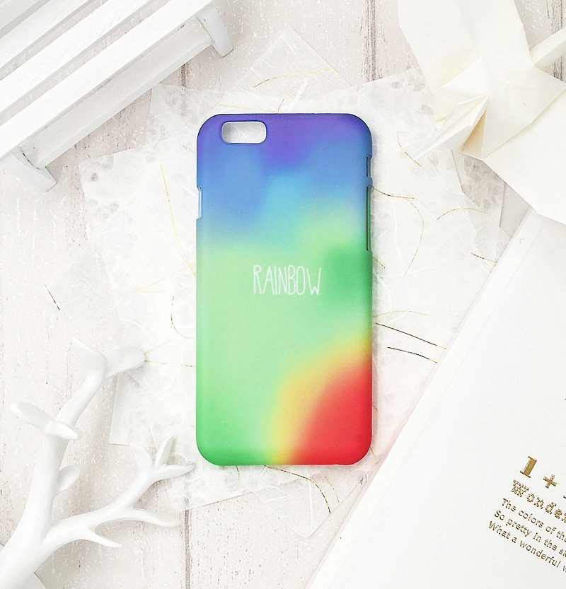 Rainbow-iPhoneオリジナルケース/ケース - スマホケース - プラスチック 多色