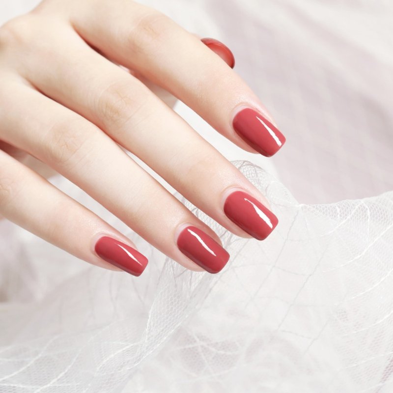 Pride and Prejudice Bauhinia Red | MissMyth Peelable Quick Drying Long Lasting Water Nail Polish - ยาทาเล็บ - วัสดุอื่นๆ สีแดง