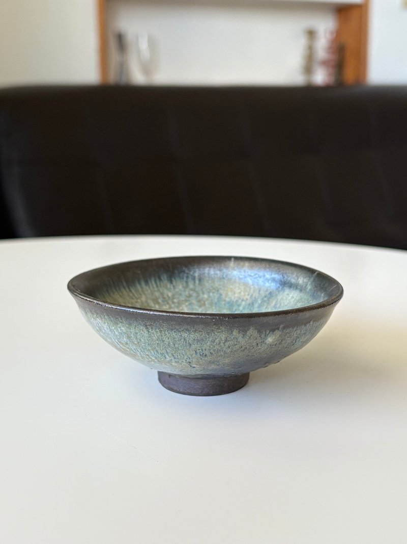 陶藝家 - 柴燒灰釉碗 小茶碗 - 茶壺/茶杯/茶具 - 陶 