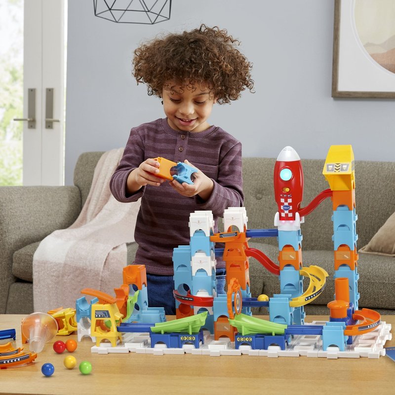 Vtech　智能滾球積木建構軌道組-宇宙探險 - 寶寶/兒童玩具/玩偶 - 塑膠 