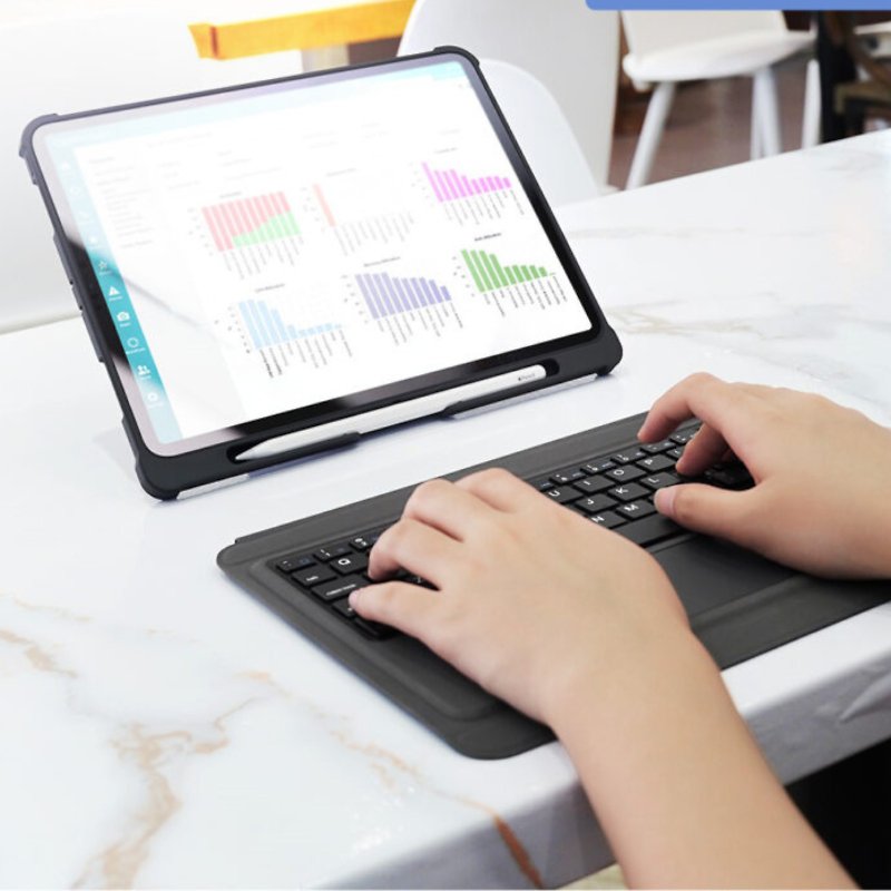 其他材質 電腦配件 - Dux Ducis - iPad 系列 無線藍牙鍵盤