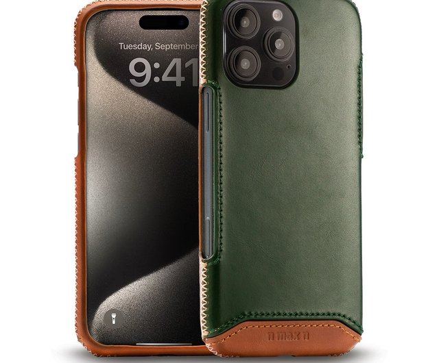 iPhone 16 Pro クラシック シリーズ - マグネット式レザーケース