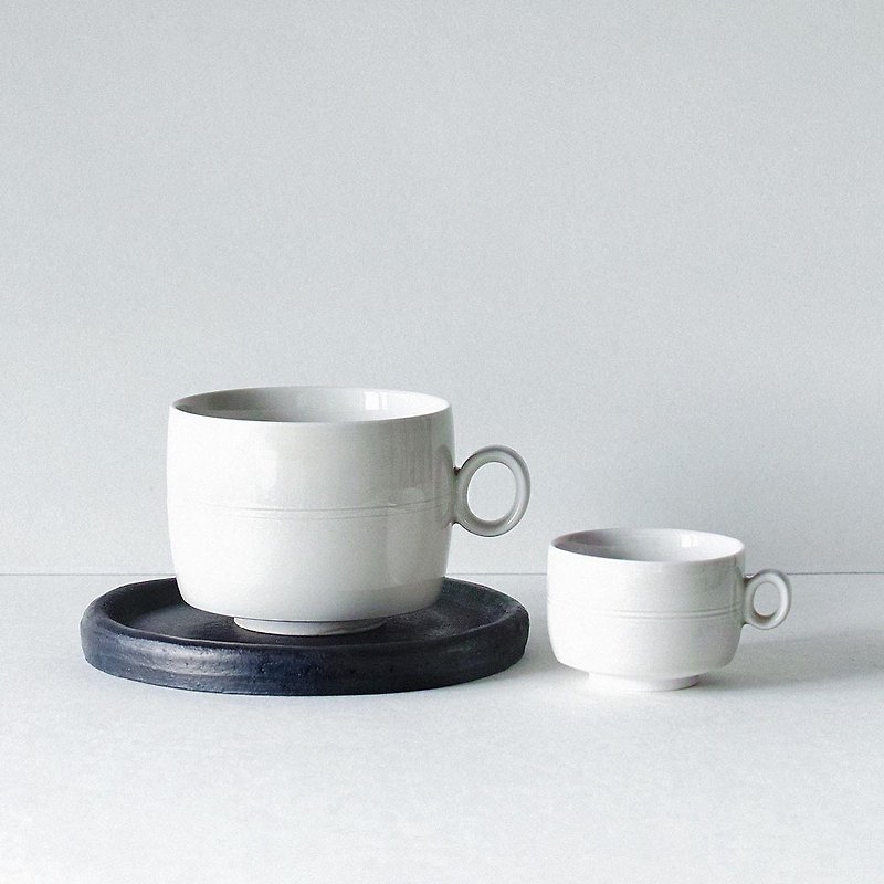 現貨 宋代定窯鳥食罐衍生設計 咖啡套組 古民窯創新 大好設計河山 - 咖啡杯 - 陶 